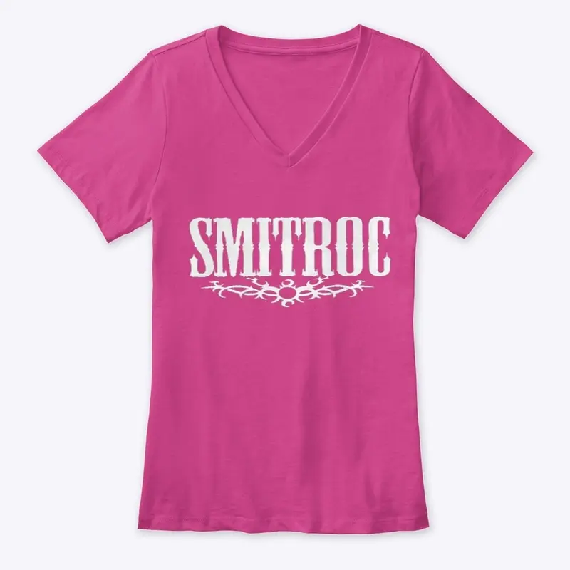 “Smitroc” Women’s Premium V-Neck Tee